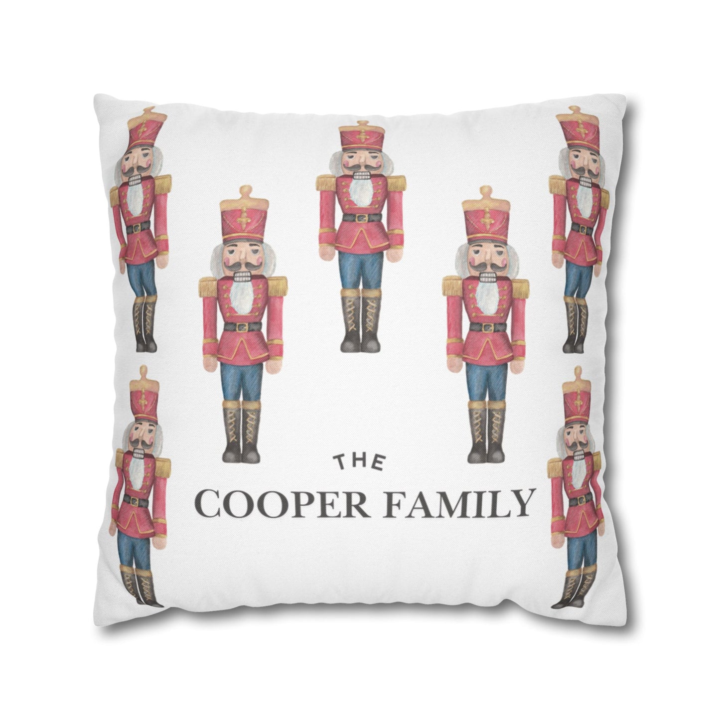 Christmas Tin Soldiers Pillow Cover