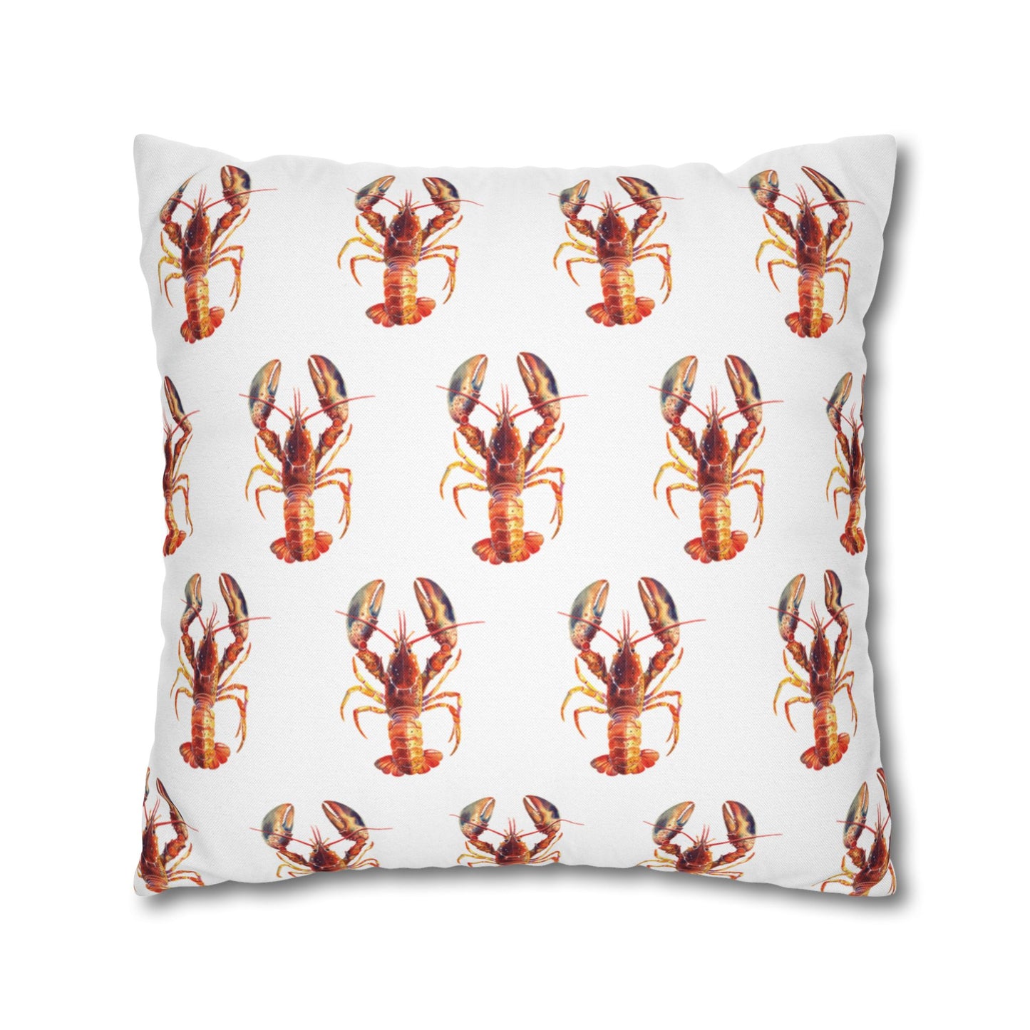 Coastal Lobster Pillow Cover