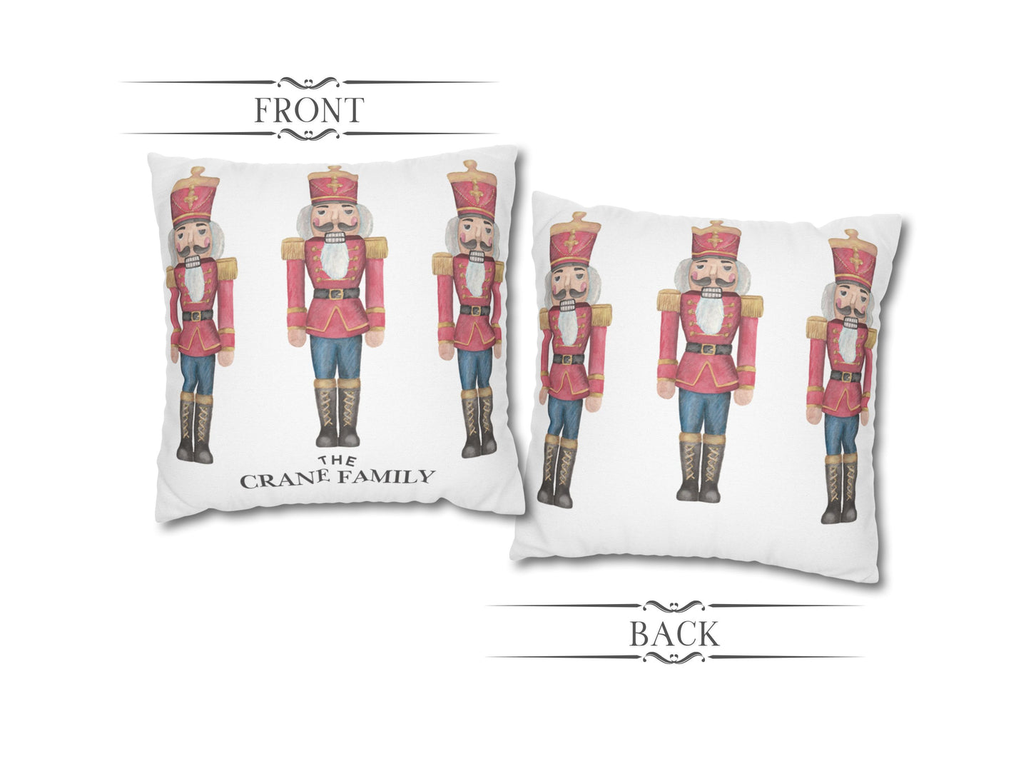 Christmas Toy Soldiers Pillow Cover
