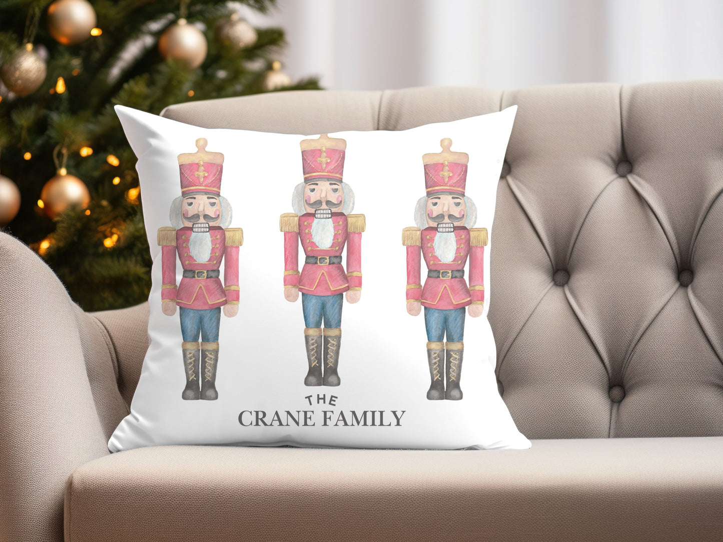 Christmas Toy Soldiers Pillow Cover