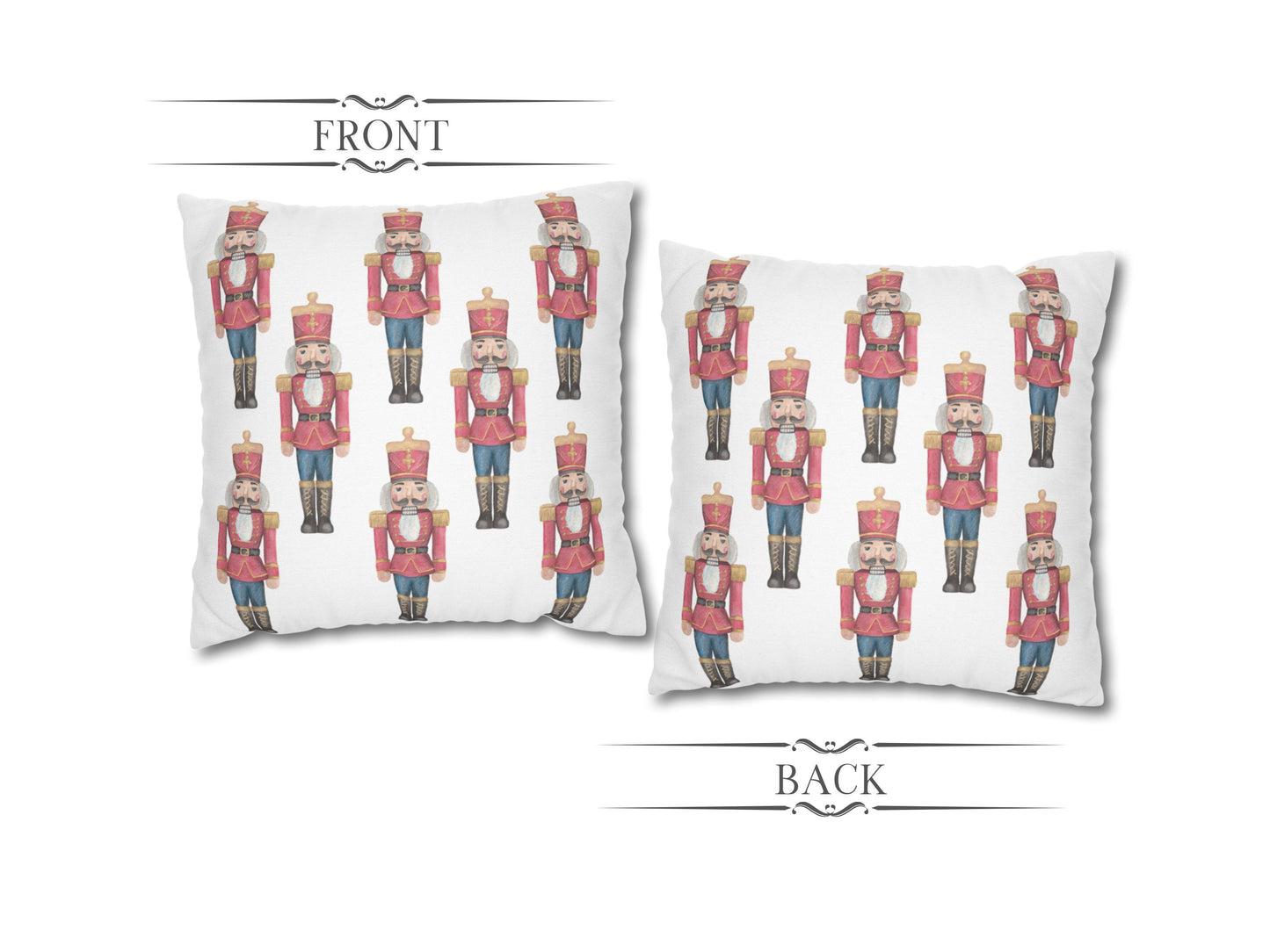 Nutcrackers Pillow Cover