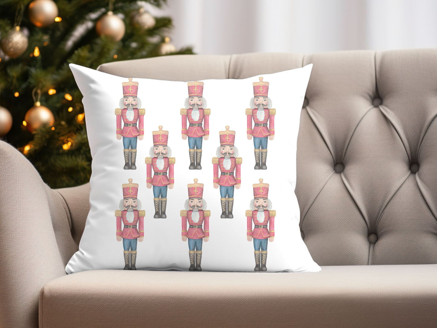 Nutcrackers Pillow Cover