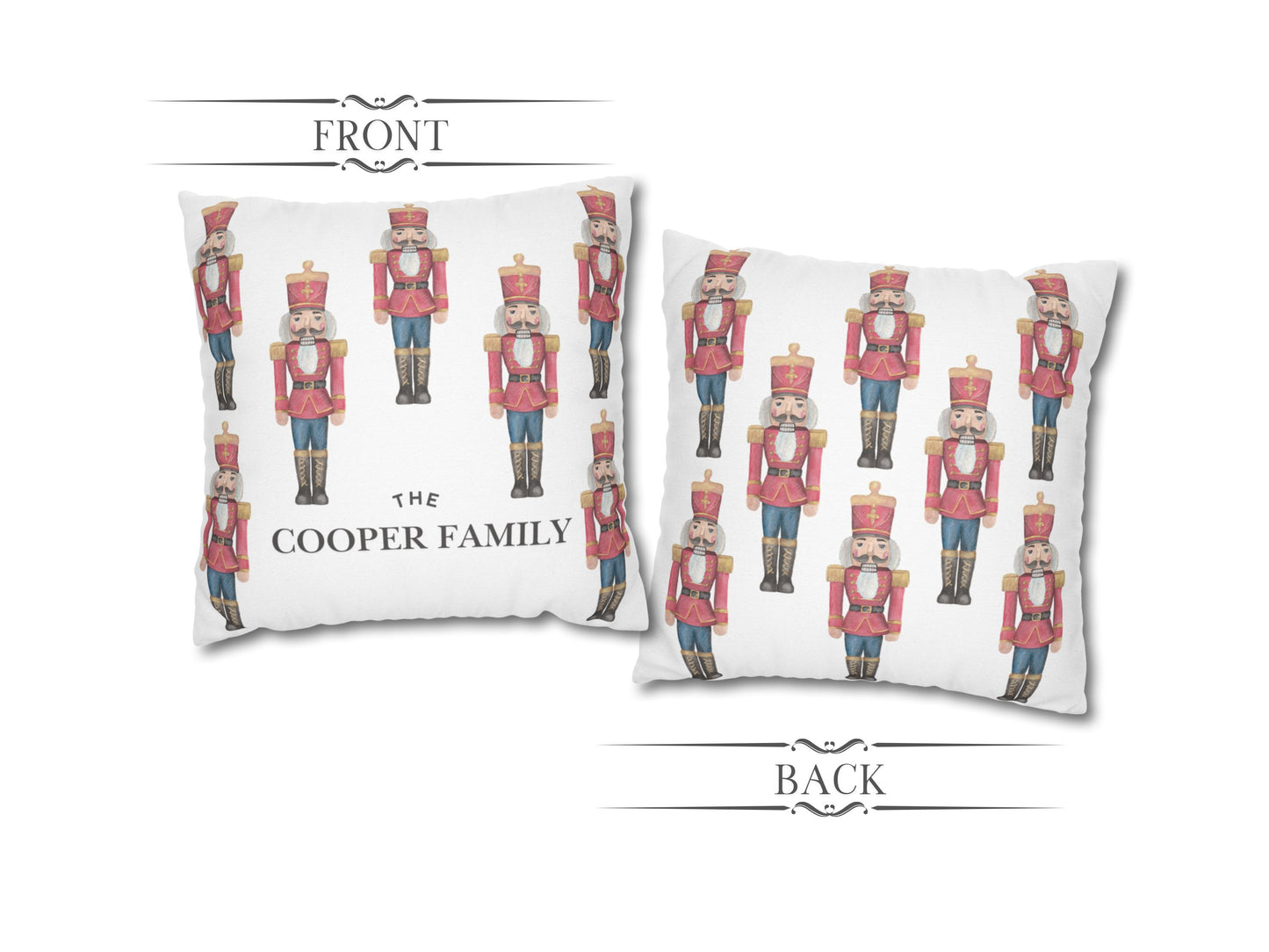 Christmas Tin Soldiers Pillow Cover