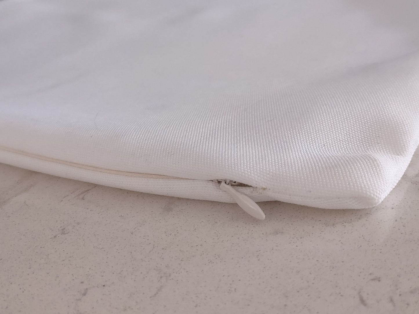 Candy Corn White Pillow Cover