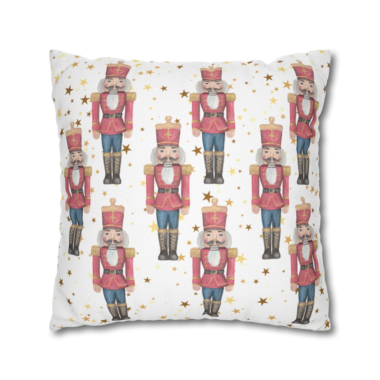 Nutcrackers With Stars Pillow Cover