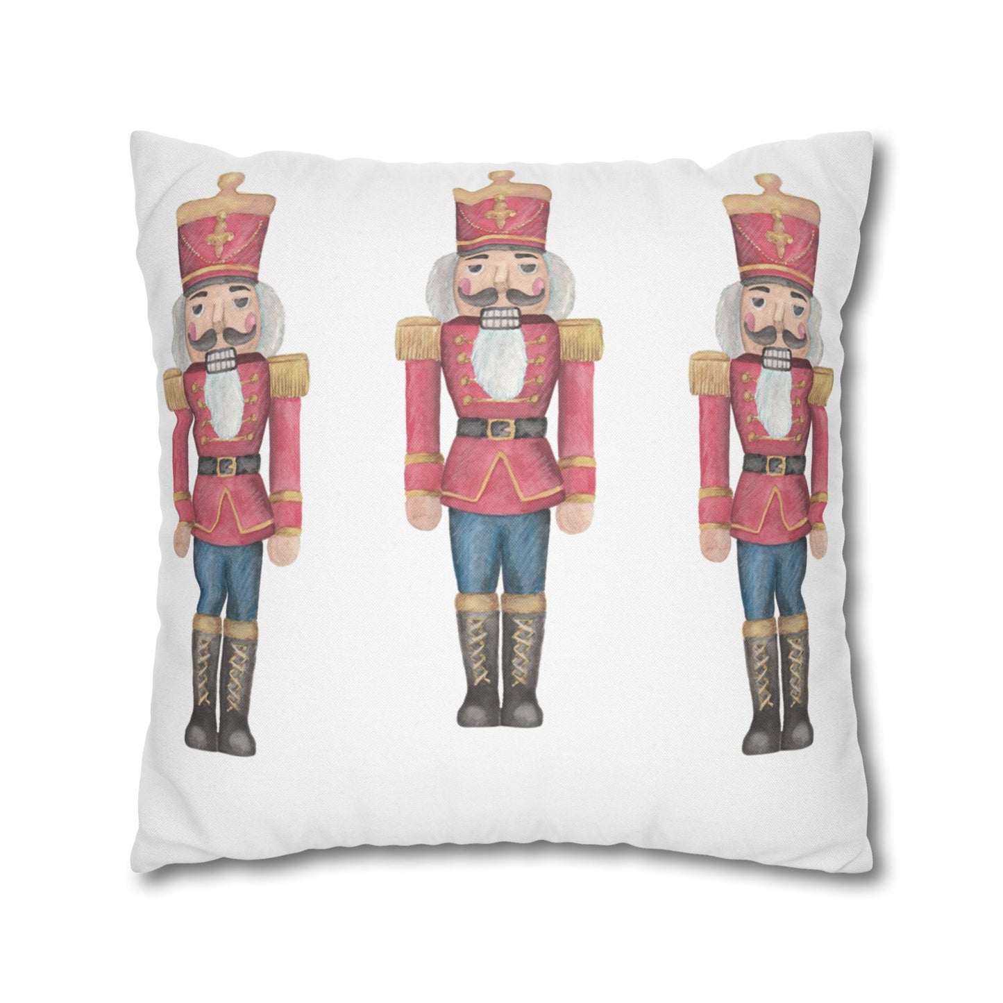 Christmas Toy Soldiers Pillow Cover