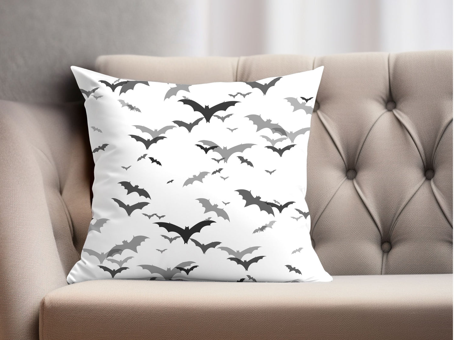 Halloween Bats Pillow Cover