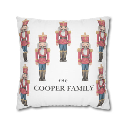 Christmas Tin Soldiers Pillow Cover