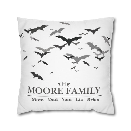 Halloween Bats Pillow Cover