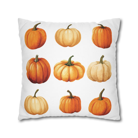 Personalized Pumpkin Fall Pillow Cover