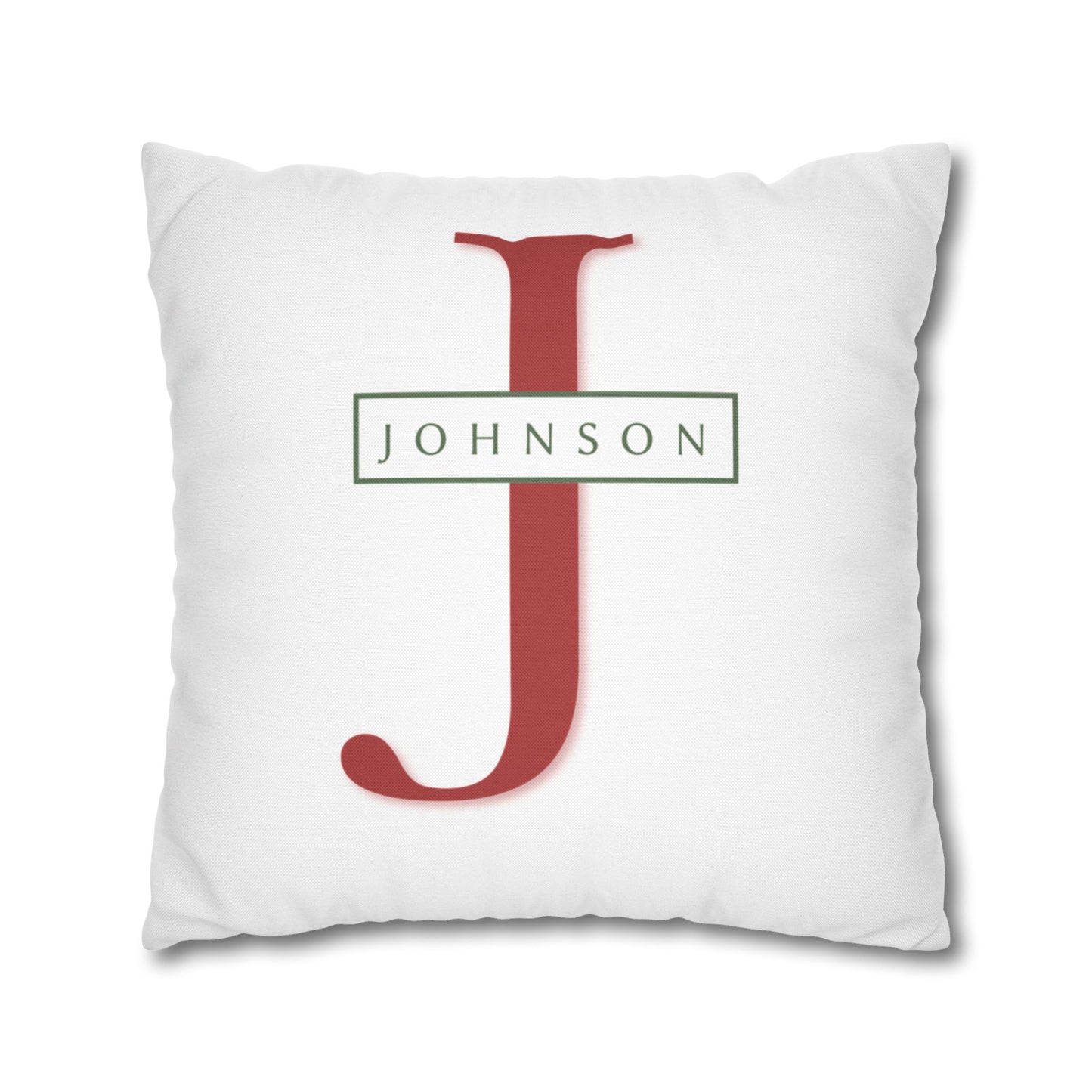 Customized Family Name Christmas Pillow Cover