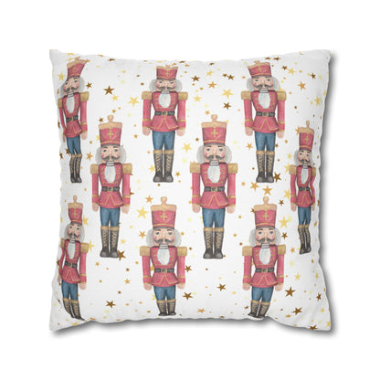 Nutcrackers With Stars Pillow Cover