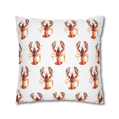 Coastal Lobster Pillow Cover