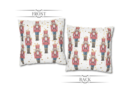 Nutcrackers With Stars Pillow Cover