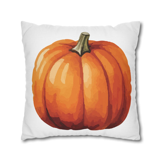 Customizable Fall Pumpkin Pillow Cover