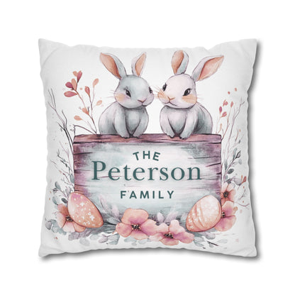 Bunnies Easter Pillow Cover