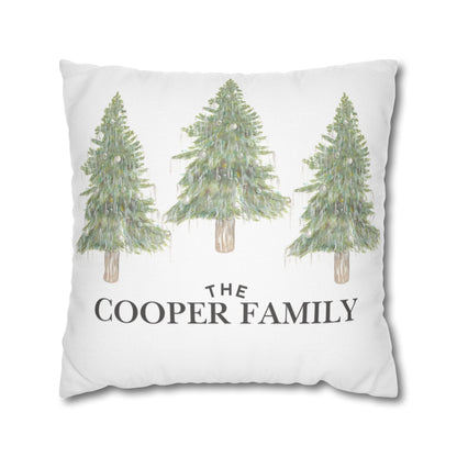 Christmas Trees Pillow Cover